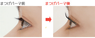 まつ毛を痛めないように細心の注意をしながら、ロットに1本1本のまつ毛を丁寧に巻きつけ、理想のカールに仕上げます。