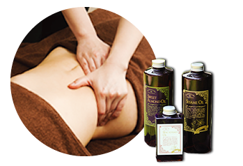デトックス オイルマッサージ写真